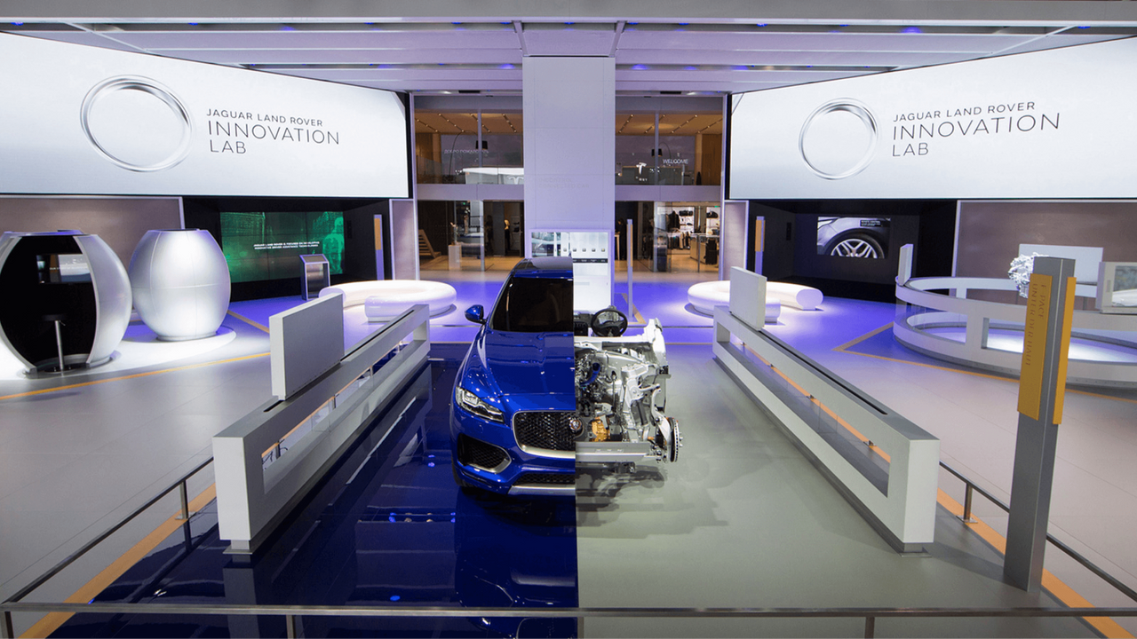 Jaguar Land Rover Innovation Lab activation
