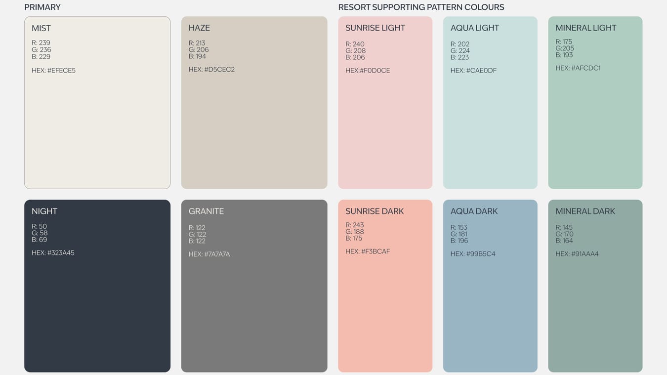 SAii brand colours