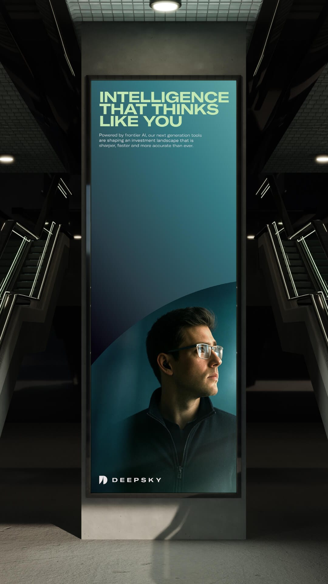 DeepSky Identity on mockups