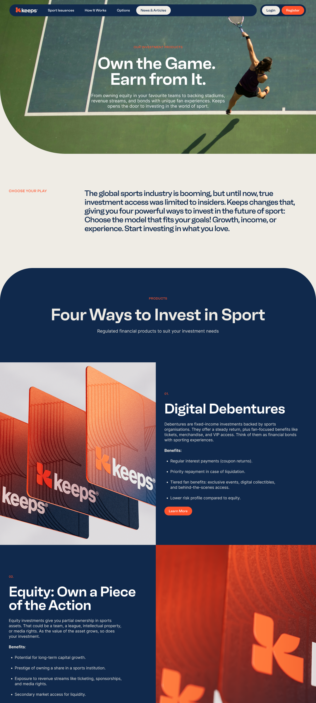 Website design