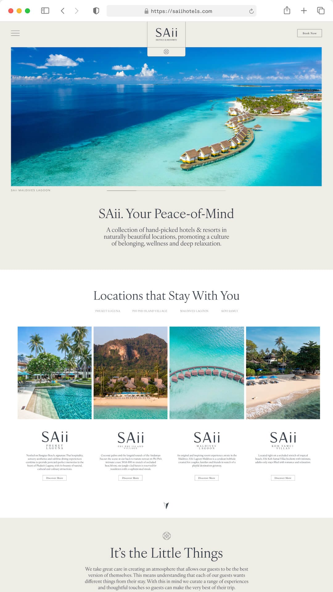 Website design