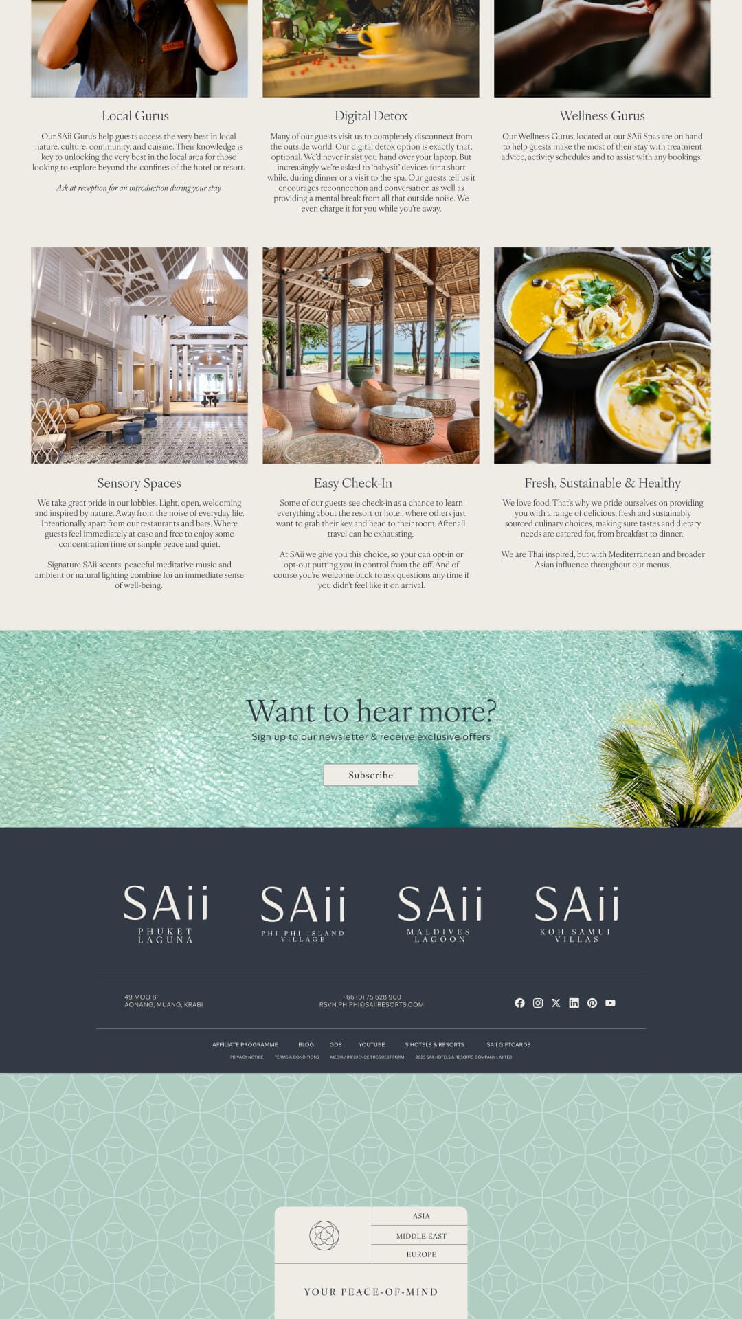 Website design