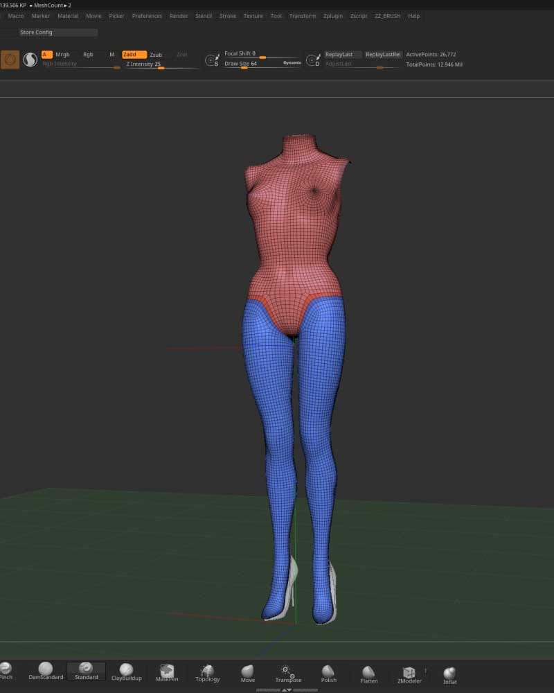 3D CGI Workspace render